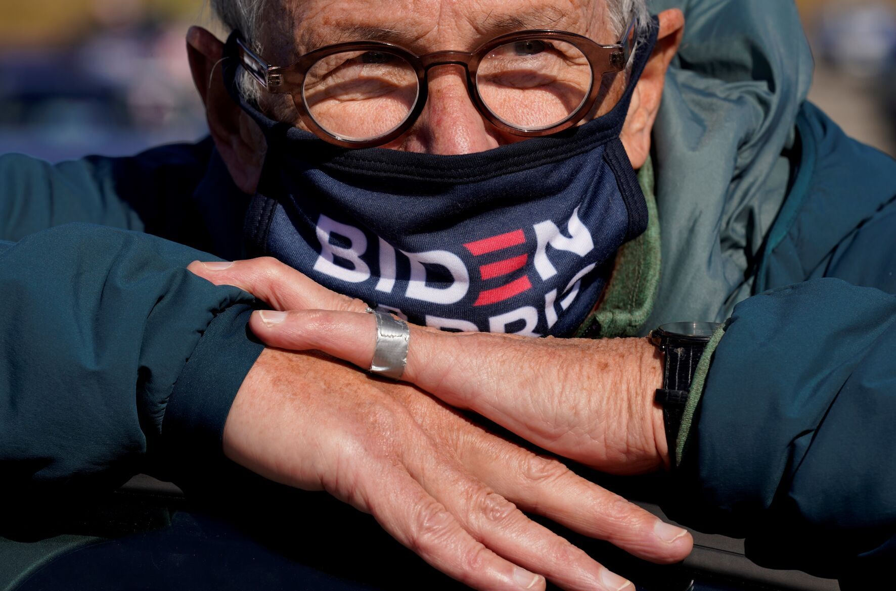Biden in Des Moines, Iowa